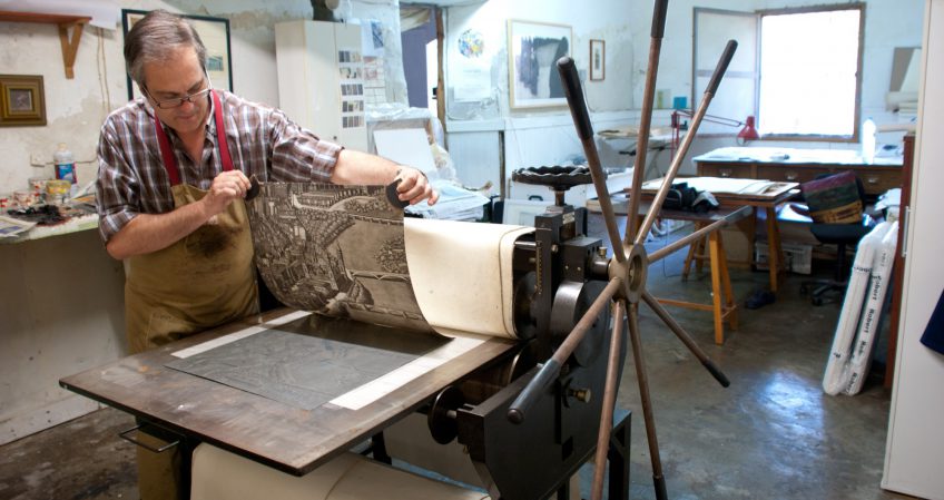 Técnico en Grabado Calcográfico