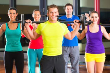 Monitor de actividades de gimnasio