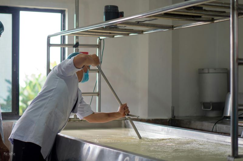 Titulado en FP Básico en Industrias Alimentarias realizando su labor